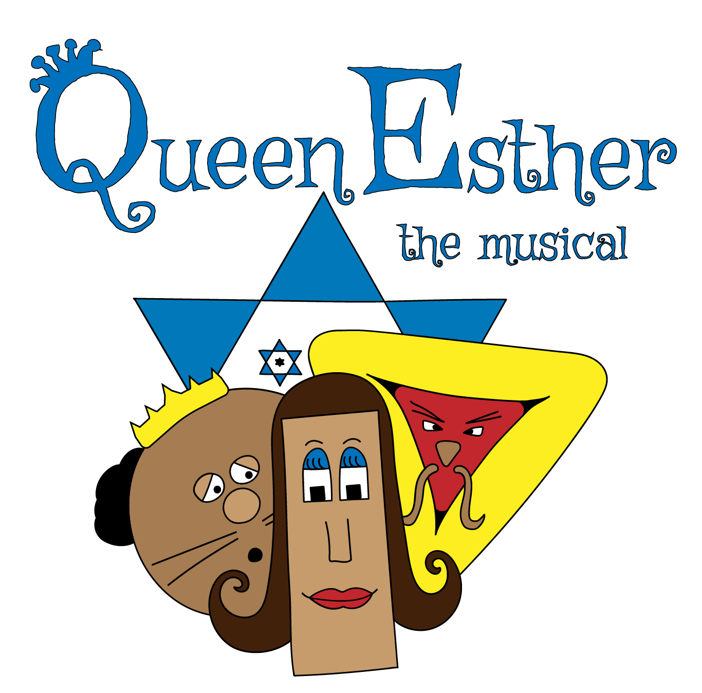 Queen Esther the musical Logo and Image